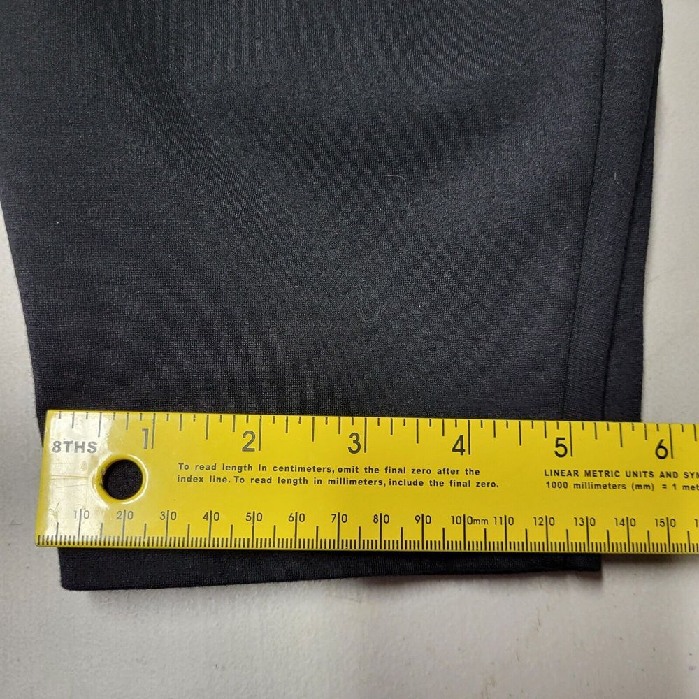 Nanette Lepore Black Pull On Elastic Waist Pants Womens Large Capsule Wardrobe - Picture 9 of 9